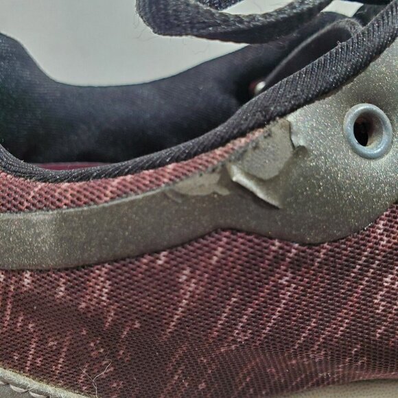 Vionic Women's Marroon Black Lace-up Sneaker Shoe Size 7 - Picture 10 of 12